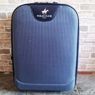 Original Polo Club House brand retro 27 inch cloth suitcase