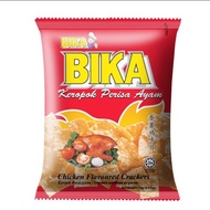 BIKA Crackers Snack Chicken Flavor (Red) 60g-70g