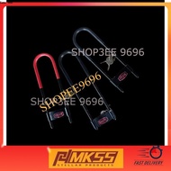 U LOCK U KUNCI FORK LOCK Motorcycle Y15 LC Wave EX5 Kriss PANJANG 27CM 29CM