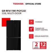 Toshiba GR-RF611WI-PGY(22) 530L Multi-Door Refrigerators
