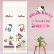 Hellokitty Velcro Mosquito-Proof Curtain Magnetic Screen Door Car Window Shade For Home Summer Mosquito Net Partition Curtain Punch-Free