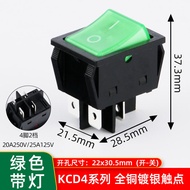 Kcd7 Công Tắc Hình Thuyền Kcd4 Công Tắc Hình Thuyền Tấm Vểnh Nút Nguồn Công Suất Lớn 4 6 Chân 2 3 Nấ