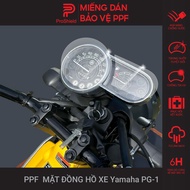 Miếng Dán PPF Bảo Vệ Mặt Đồng Hồ Yamaha PG - 1. Chống ố vàng. Che mờ vết xước cũ. ppf pg1 Proshield