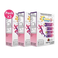 โปรโมชั่น 3 กล่อง CC calcium & collagen #ซีซีแคลเซียมและคอลลาเจน 3 กล่อง(30 ซอง)