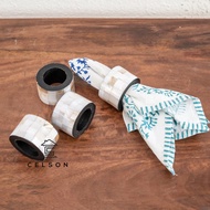 Celson ( SG Seller ) Napkin Ring_Bone Inlay_MOP Inlay