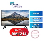 Sharp 42" Smart TV With Google Assistant 2TC42BG1X / 2TC42FG1X / HD TV (42") 2TC42FD1X