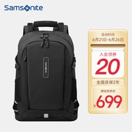 Samsonite（Samsonite）Backpack Computer Bag Men's Business Bag Travel Bag Laptop Bag15.6InchBP4*003Black XZDB