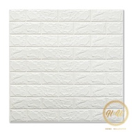 " Bogel Wallpaper Foam Bata Putih - Wallpaper Foam Putih s -