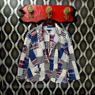小龜葛葛-TOMMY HILFIGER 拼布休閒短版西裝外套