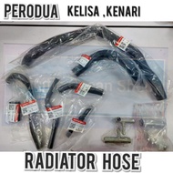 ORIGINAL PERODUA RADIATOR HOSE SET PERODUA KELISA KENARI (FOR OLD MODEL ONLY)(COMPLETE SET) BY PASS 
