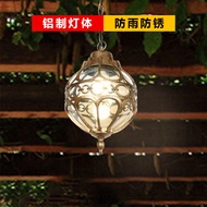 American Waterproof Chandelier Outdoor Corridor Aisle Balcony Ceiling Light Courtyard Stand Pavilion
