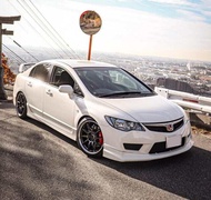 ลิ้นTYPE R  CIVIC FD Type R  ทรง MTR. ใส่กันชนTYPE R ชิ้นงานเป็นพลาสติกABS
