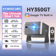 Magcubic HY350GT Smart Projector Native 1080P 900 ANSI Official Netflix Google TV Auto Focus 15W Spe