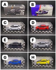 1/64 合金模型 Poprace Yaris NSX gt3 DCT FD2 POP RACE