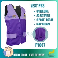 Vest PRS Siap Sulam (VEST PURPLE) - PV007