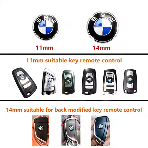 For BMW G80 G07 G42 G14 G15 G16 F82 X1 X3 X5 X7 M2 M3 M4 M5 M6 M7 M8 Car Metal Remote Key Stickers B