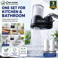 ONEHOME Tap Water Purifier With Washable Ceramic Filter With 7 Level Water Filtration Pembersih Air 