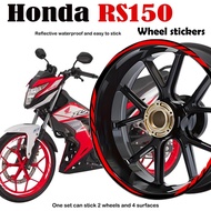 For Honda RS150 V2 V3 RS150R RS 150 Mags Stickers Accessories Stripe Sticker Reflective Waterproof M