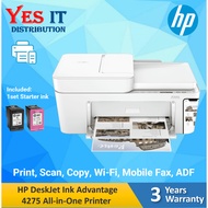 HP DeskJet Ink Advantage 4175 / 4275 All-in-One Printer ( Print, Scan, Copy, Mobile Fax, ADF )