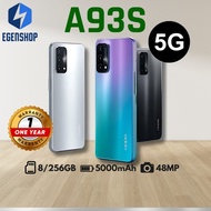 [BEST SELLER] Smartphone Oppo A93s 5G Baterai 5000mAh Kamera 48 MP RAM 8 GB Internal 256 GB Murah Ga