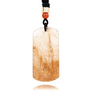 【正佳珠寶】銅鈦晶 頂級金銅鈦 觀世音菩薩 27.5g 銅鈦晶吊墜