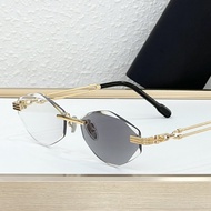 High-value Frameless Sunglasses Men's Color-changing Glasses Daily Matching Men's Women's Sunglasses