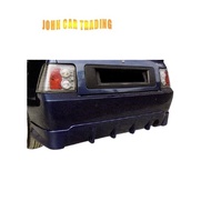 Proton Saga2 Rear Skirt Bodykit Saga Aeroback / Iswara Aeroback Skirt Belakang Iswara Lmst Saga 2 Rear Lip PU Material