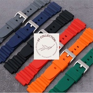 Original quality SEIKO DIVER ALBA Rubber Silicone 20mm 22mm watch Strap