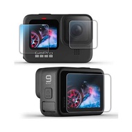 Screen Protector for GoPro HERO 10 & 9 Black 🛡 專業鋼化玻璃保護貼套裝 1× Ultra Clear Tempered Glass Screen Prot