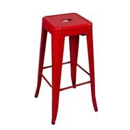 Ready Stock Tin Chair Tin Stool Metal Bar Chair Stool Bar Wholesale Bar Stool Iron High Stool Restau