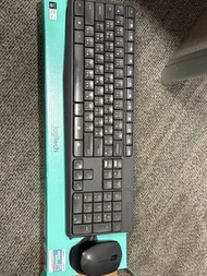 Logitech 無線鍵盤連滑鼠 keyboard & mouse