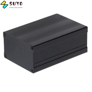 SUYO Electric Box, Split Type Black Aluminium Electric Box, Water Proof Striped /Glossy Style 46*76*