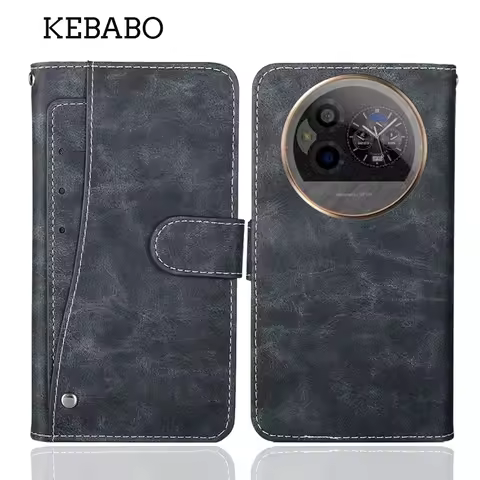 Leather Wallet IIIF150 Action 15 Pro Case 6.78" Fashion Luxury Protective Customize Cover Phone Vint