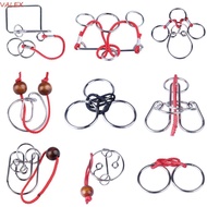 VALEX Brain Teaser Puzzles Diy Personalized Gift Kids Gifts 3d Puzzle Wire Brainteasers Games Childr