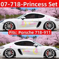 NPC | Car Body Sticker For 718 911 Doraemon Crayon Shin Chan