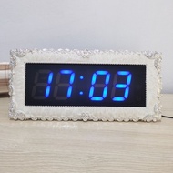 นาฬิกาดิจิตอล(JH8034) 38.5x18.5x3cm นาฬิกา ตั้งโต๊ะ LED DIGITAL CLOCK นาฬิกาแขวน นาฬิกาตั้งโต๊ะ 8034