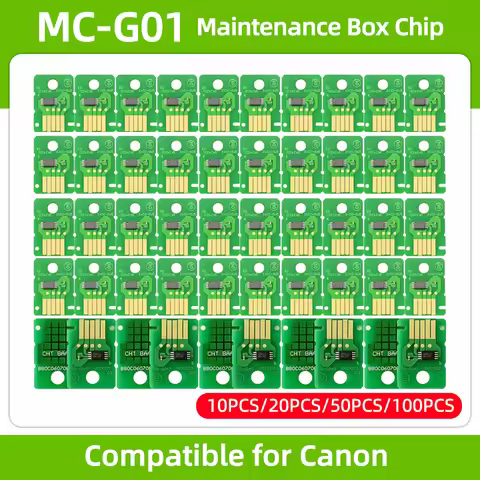 MC-G01 Maintenance Box Chip Compatible For CANON GX6010 GX6020 GX6030 GX6040 GX6050 GX7010 GX7020 GX