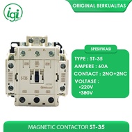 MAGNETIC CONTACTOR ST 35 AC CONTACTOR TYPE/ ST 35