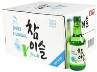 Jinro Soju Chamisul Carton Deal 360ML x 20 Bottles