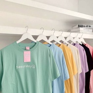 Oversize T-Shirt | Oversized With 7 Days Embroidery