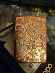 Zippo 紫銅降龍伏虎