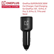 OnePlus SUPERVOOC 80W Car Charger | Dual Fast Charging for OnePlus 12, 11, 10T, 10 Pro and Nord Series