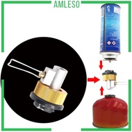[Amleso] Canister Gas Refill Adapter Butane Propane Stove Gas Fill in Convertor