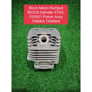 Block Mesin Rumput BG328 Cylinder STIHL FR3001 Piston Assy TANIKA TANAKA