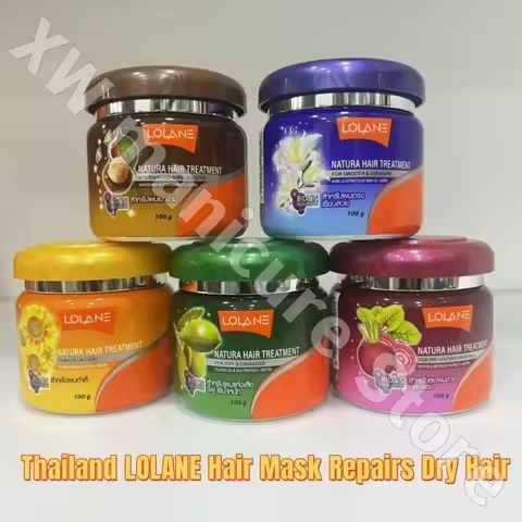 Thailand LOLANE Hair Mask Conditioner Nutrition and Repair Baking Oil Smoothly Repair Dry Frizzy Per