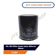 ♞Vic Oil Filter C-529 Isuzu mux/ Alterra/ Dmax (C529)