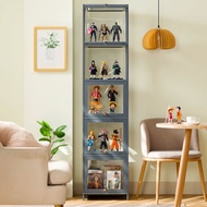 Display Cabinet Acrylic Transparent Cosmetics Shelf Bookcase Showcase Cabinet Shelf Kitchen shelf st