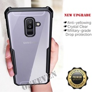 For Samsung Galaxy J8 2018 6.0 inch SM-J810F J810G J810Y J810GF J810M Slim Transparent Acrylic Back 