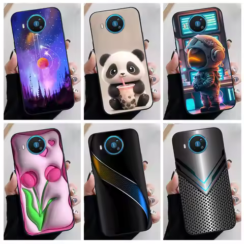 For Nokia 8.3 5G Cases 5.4 Soft TPU Silicone Lovely Back Cover for Nokia X10 X20 8.3 5.4 Phone Case 