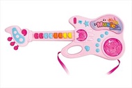 HAC HAC3193 Happy Music Guitar, Pink, W 14.2 x D 1.2 x H 5.5 inches (36 x 3 x 1